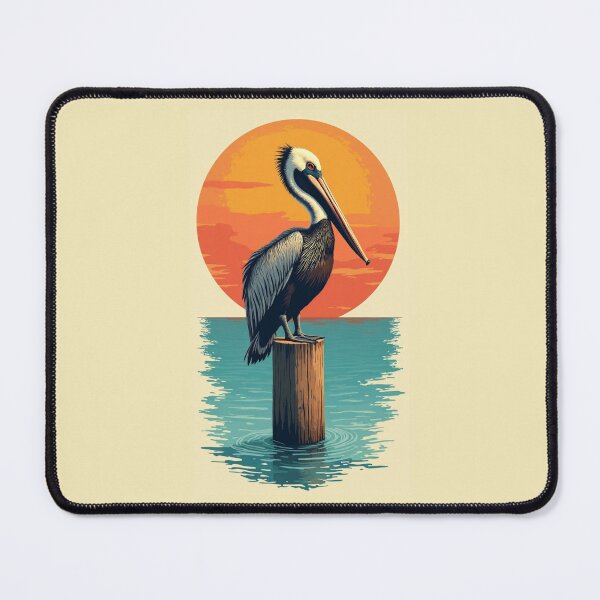 Item preview, Vintage Florida Pelican Sunset designed and sold by piketo.