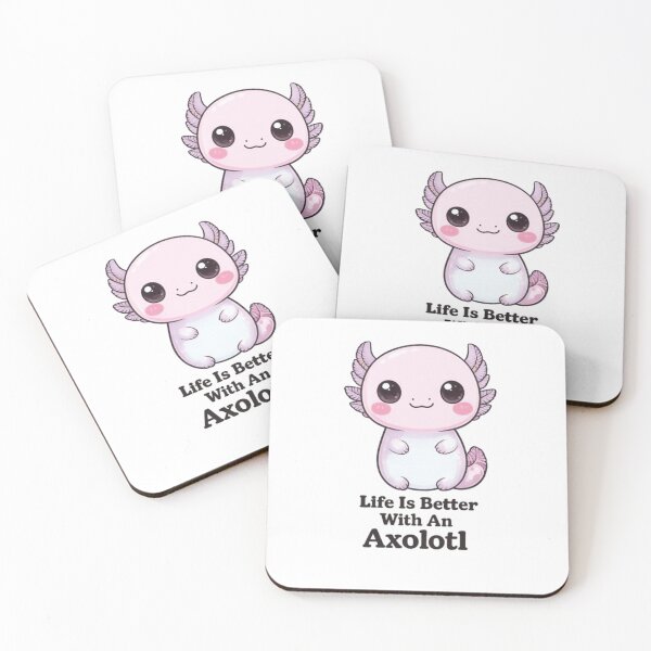 Item preview, Life Is Better With An Axolotl Cute Axolotl Shirt designed and sold by Arties4Bread⭐⭐⭐⭐⭐.