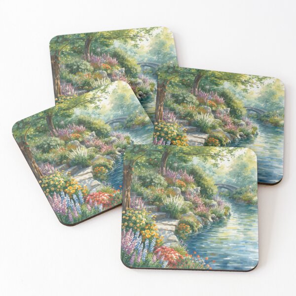 Item preview, Flower Garden River designed and sold by SeaStarAlex.
