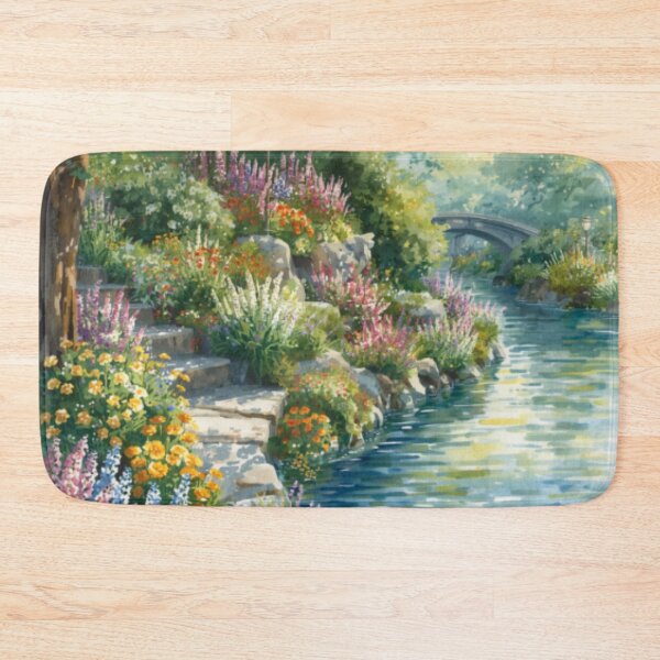 Item preview, Flower Garden River designed and sold by SeaStarAlex.