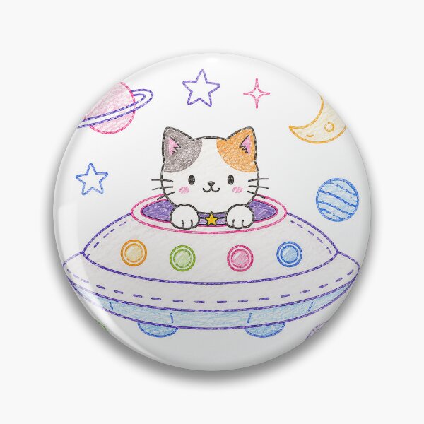 Item preview, Cat in a Space Craft designed and sold by nikkolaus.