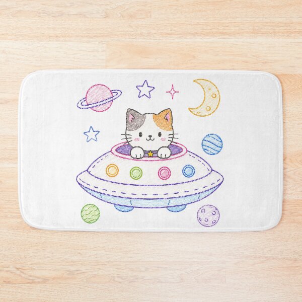 Item preview, Cat in a Space Craft designed and sold by nikkolaus.