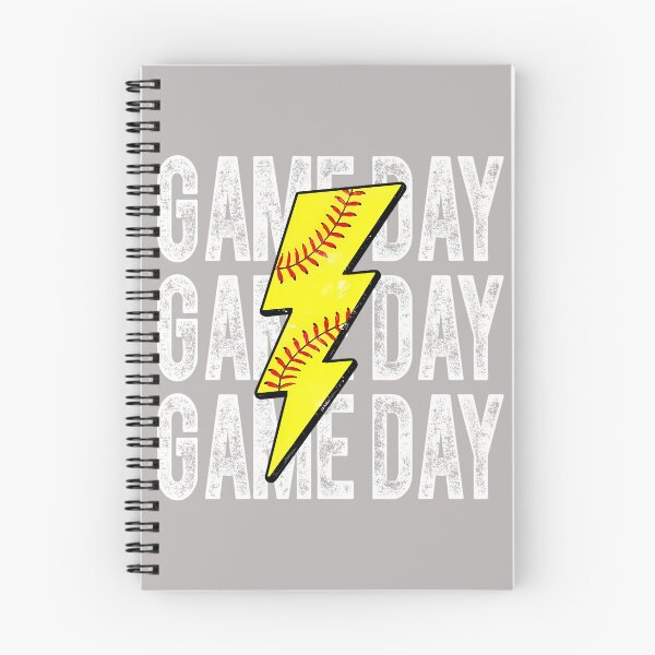 Item preview, Game Day Softball Lightning Bolt Softball Mom Dad Girl Boy Long Sleeve designed and sold by ArleneRowe.