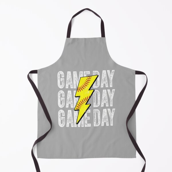 Item preview, Game Day Softball Lightning Bolt Softball Mom Dad Girl Boy Long Sleeve designed and sold by ArleneRowe.