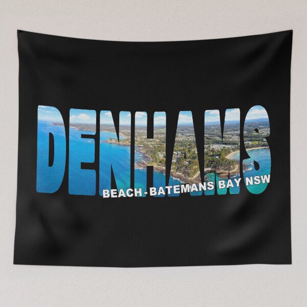 Item preview, DENHAMS BEACH Batemans Bay NSW - Eurobodalla Beach Bays Rocks designed and sold by Adam Gormley.
