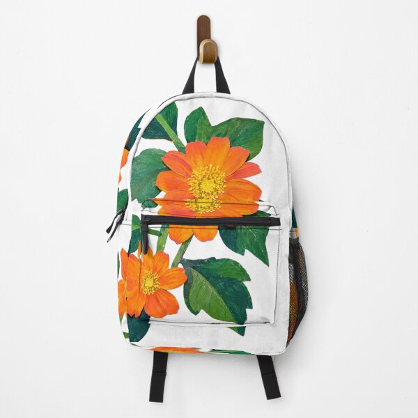 Item preview, Orange Sunflower, Detailed Flower, Papercut Collage Illustration, Elegante Design designed and sold by SWSandraWechner.