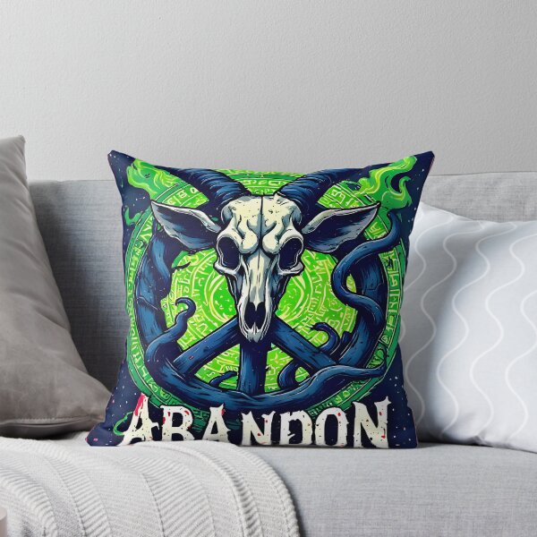 Item preview, Abandon Hope Dark Supernatural Occult Skull designed and sold by Neer arts.