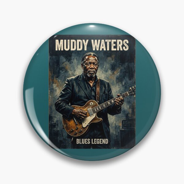 Item preview, Muddy Waters Blues Legend Poster designed and sold by Halifaxartguy.
