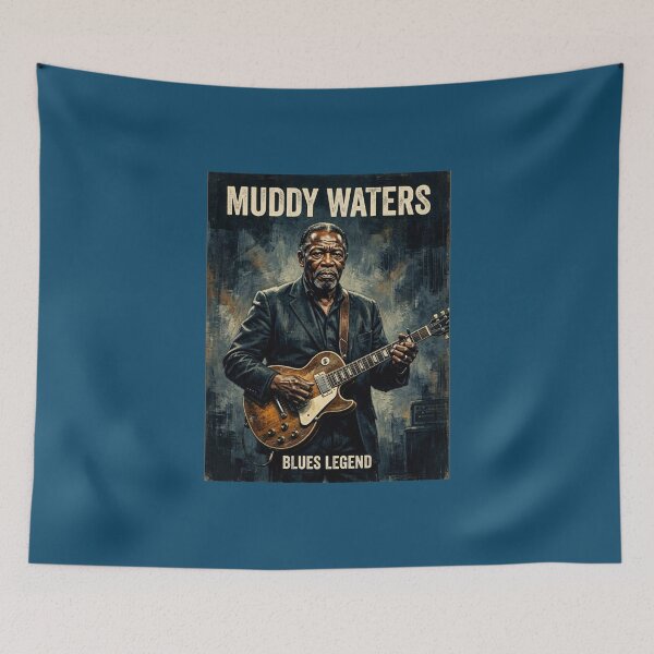 Item preview, Muddy Waters Blues Legend Poster designed and sold by Halifaxartguy.