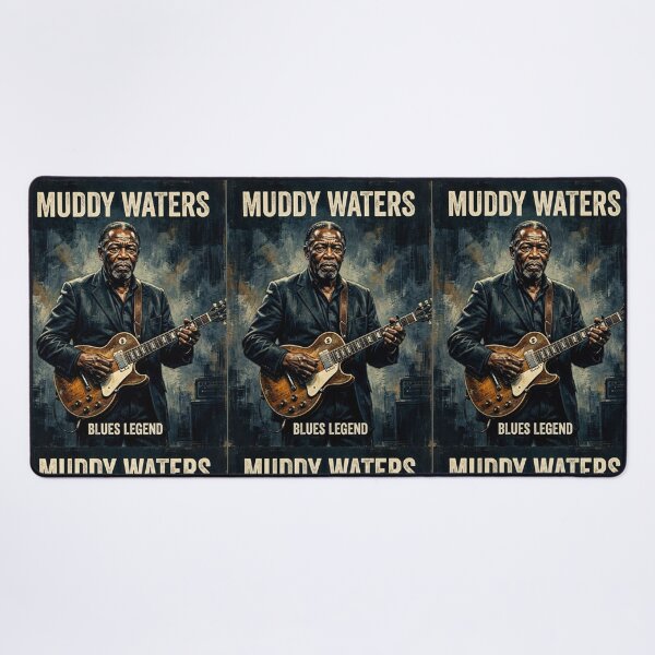 Item preview, Muddy Waters Blues Legend Poster designed and sold by Halifaxartguy.