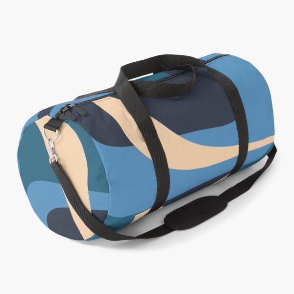 Item preview, Mid Century Modern Retro Abstract Pattern in Blue designed and sold by kierkegaard.