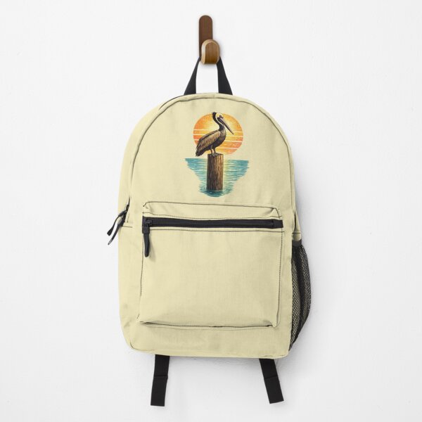 Item preview, Key West Vintage Florida Pelican Sunset designed and sold by piketo.