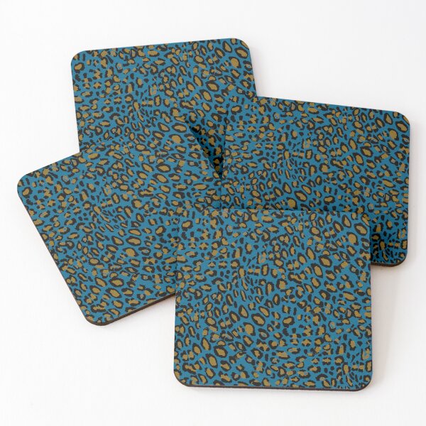 Artikelvorschau, Schicker, moderner Leopardenprint – Tiefblau entworfen und verkauft von altastudio.