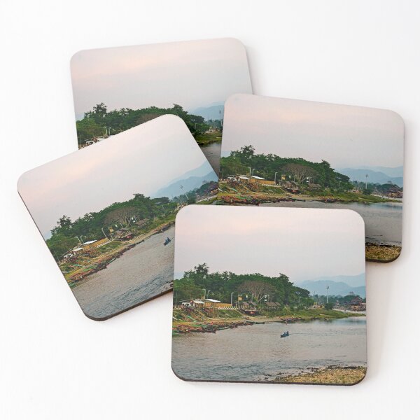 Item preview, A calm atmosphere on the banks of Vang Vieng designed and sold by franck380.