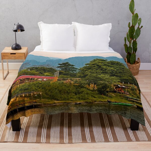Item preview, Peaceful river in the heart of Vang Vieng designed and sold by franck380.