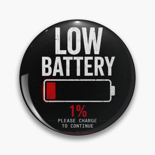 Item preview, Low Battery - Please Charge To Continue designed and sold by KAIGEN7.