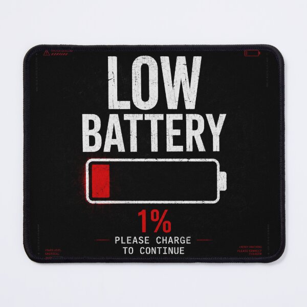 Item preview, Low Battery - Please Charge To Continue designed and sold by KAIGEN7.