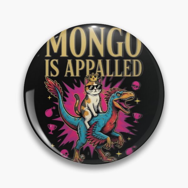 Item preview, Appalled Cat King Riding Dinosaur Art designed and sold by Kartezartion.