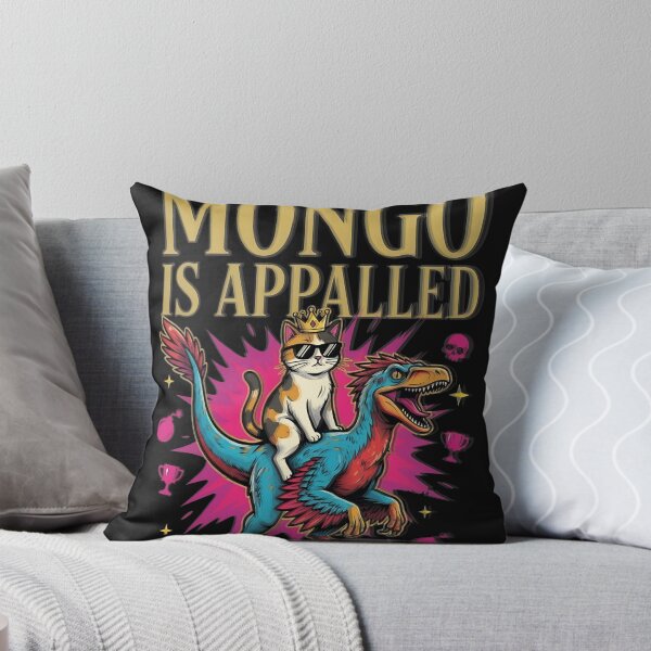 Item preview, Appalled Cat King Riding Dinosaur Art designed and sold by Kartezartion.