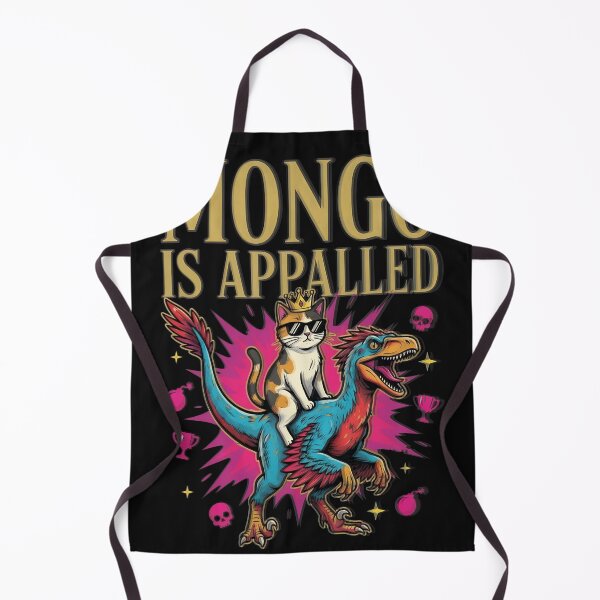 Item preview, Appalled Cat King Riding Dinosaur Art designed and sold by Kartezartion.