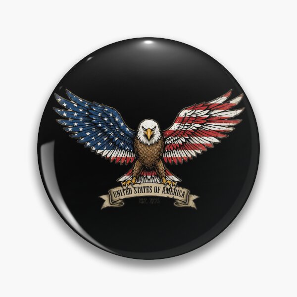 Item preview, Bald Eagle United States of America Est 1776 designed and sold by Toddtheknight.