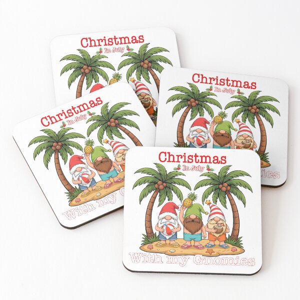 Item preview, Christmas In July Gnomes Vacation designed and sold by QuiteOrbit.