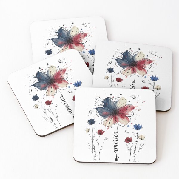 Item preview, PATRIOTIC FLOWER designed and sold by Embers & Incense Co..