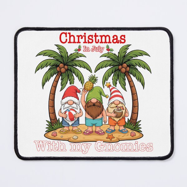 Item preview, Christmas In July Gnomes Vacation designed and sold by QuiteOrbit.