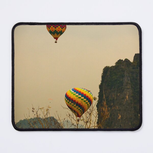 Item preview, Colorful hot air balloons above Vang Vieng designed and sold by franck380.
