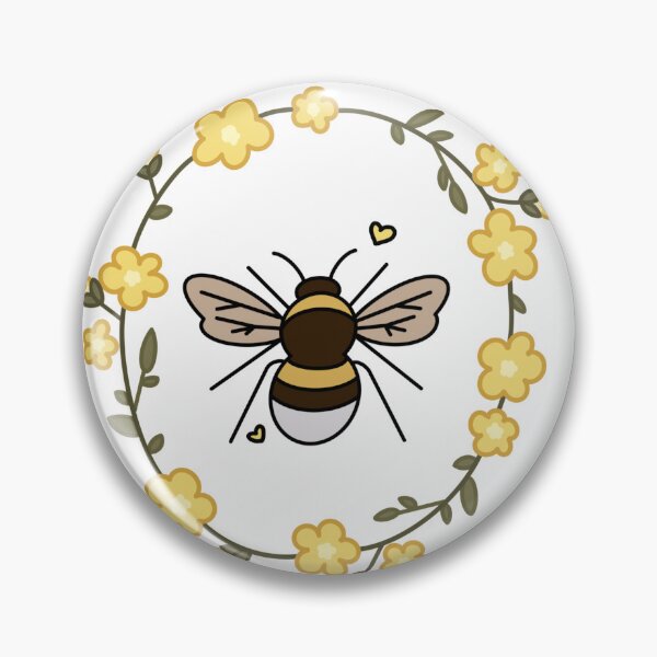 Item preview, Floral Bee Ring designed and sold by Collage Gallery.
