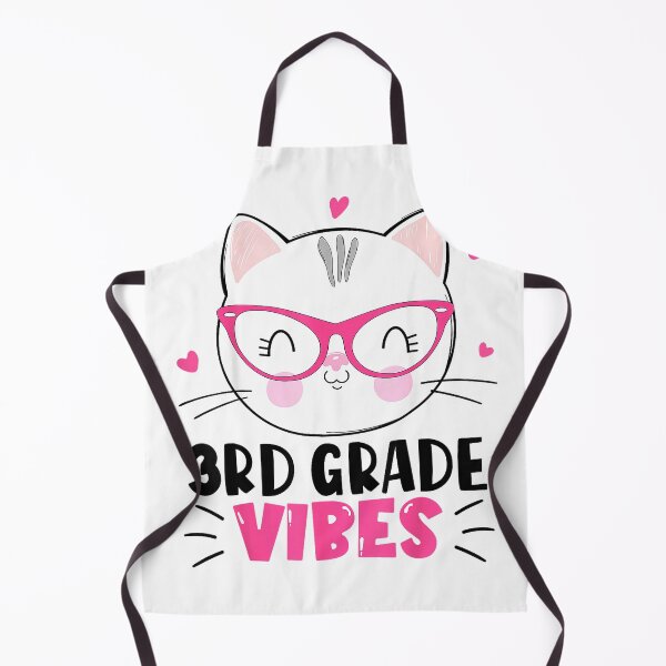 Item preview, Cute 3rd Grade Vibes Cat Kitten Lover Back to School Girls T-Shirt designed and sold by JJLetterDesigns.