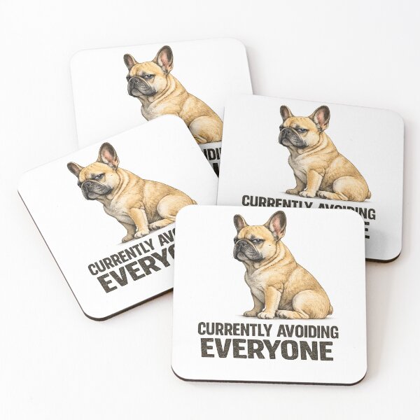 Item preview, French Bulldog Currently Avoiding Everyone designed and sold by HippyRikky.
