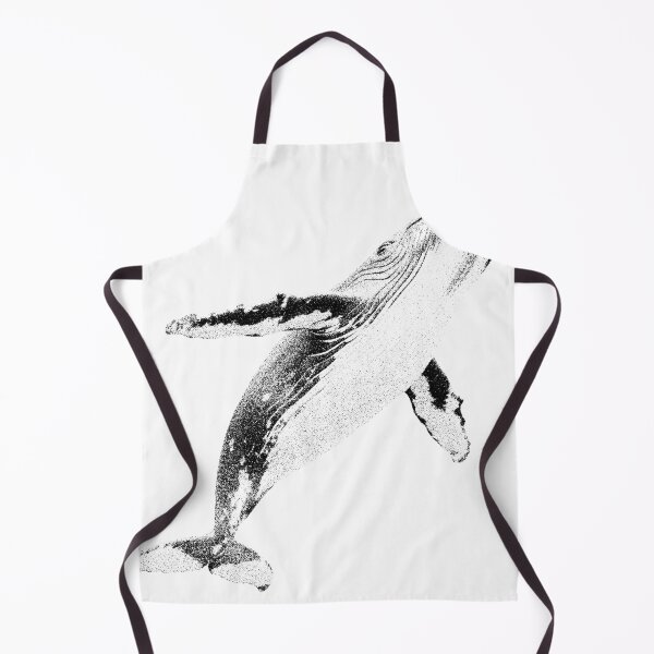 Item preview, dual tone dot effect whale designed and sold by Hoodybaba.