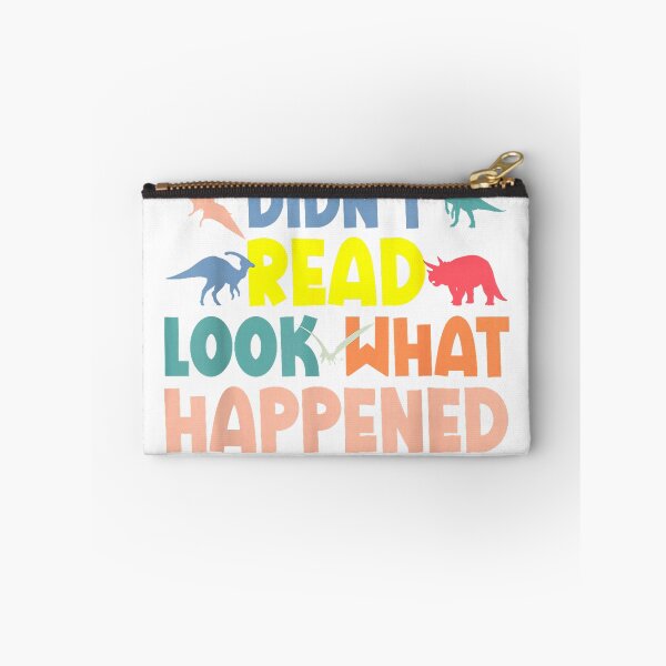 Item preview, Dinosaurs Didn’t Read Funny Back to School Teacher Librarian T-Shirt designed and sold by DArtfulStudio.