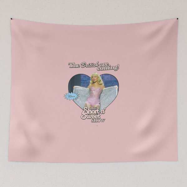 Item preview, Short n Sweet British Are Coming Heart Graphic designed and sold by Moonpaw-Whimsy.