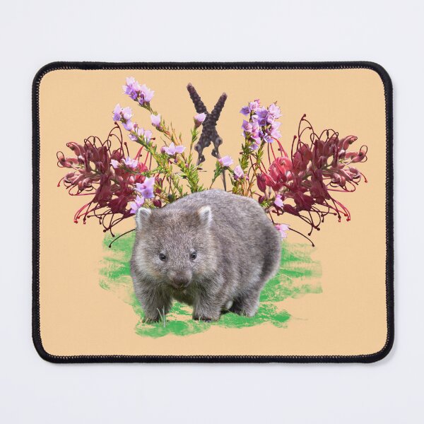 Item preview, WOMBAT AUSTRALIAS CUDDLY CHEEKY WOMBAT designed and sold by Barbara Jean Photo Art And Design.