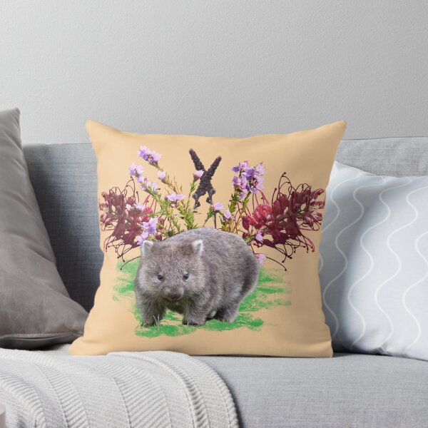 Item preview, WOMBAT AUSTRALIAS CUDDLY CHEEKY WOMBAT designed and sold by Barbara Jean Photo Art And Design.