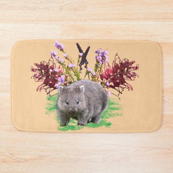 Item preview, WOMBAT AUSTRALIAS CUDDLY CHEEKY WOMBAT designed and sold by Barbara Jean Photo Art And Design.