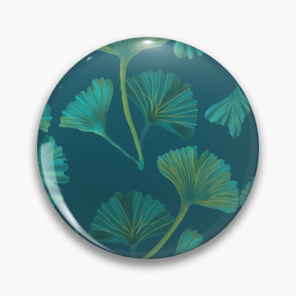 Item preview, Vernal Ginkgo Leaf Pattern designed and sold by altastudio.