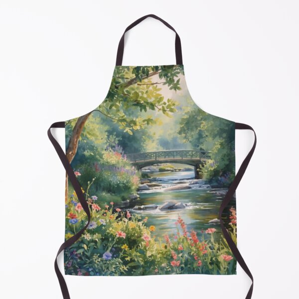 Item preview, Wildflowers Creek Bridge designed and sold by SeaStarAlex.