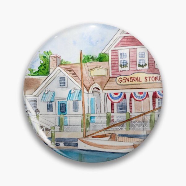 Item preview, Cape Cod West Dennis New England wall art designed and sold by Kubytovych Studio.
