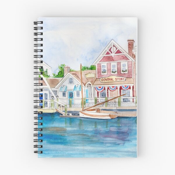 Item preview, Cape Cod West Dennis New England wall art designed and sold by Kubytovych Studio.