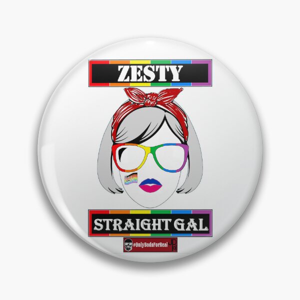Item preview, Zesty Straight Gal (White) *More Colors Available in Collection designed and sold by OnlyDadsForReal.