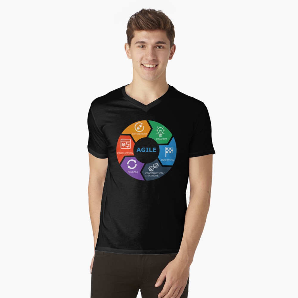 Item preview, V-Neck T-Shirt designed and sold by yourgeekside.