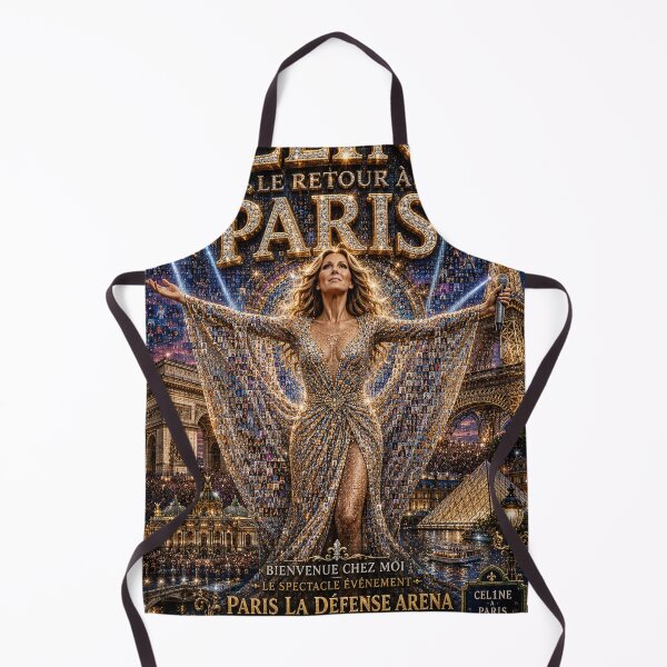 Item preview, CELINE – The Return to Paris 2026 | Premium 3D Micro-Mosaic T-Shirt Edition designed and sold by JcAbstractArt.
