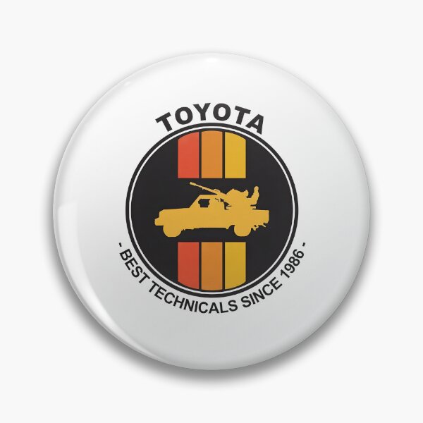 Item preview, Toyotas Best Technicals Since 1986 Badge designed and sold by MinimalistMuses.