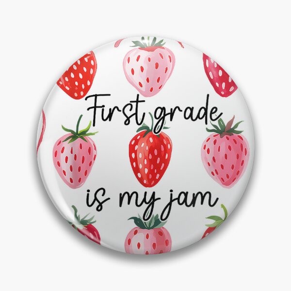 Item preview, First Grade is My Jam Strawberry 1st Grade Back to School T-Shirt designed and sold by Badriiiii.