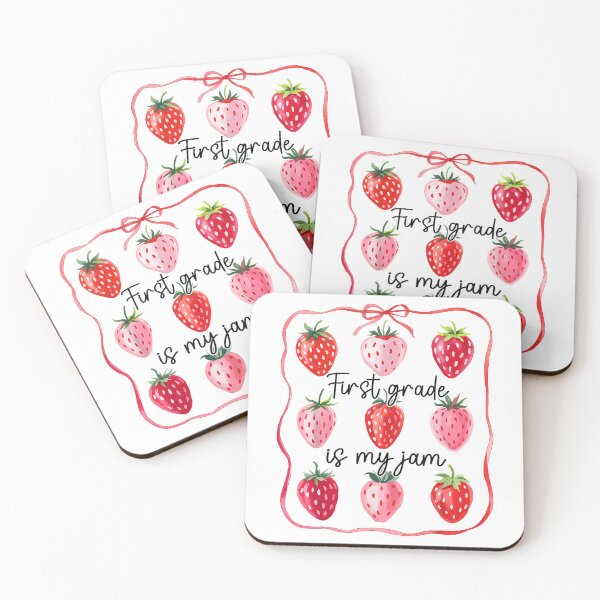 Item preview, First Grade is My Jam Strawberry 1st Grade Back to School T-Shirt designed and sold by Badriiiii.