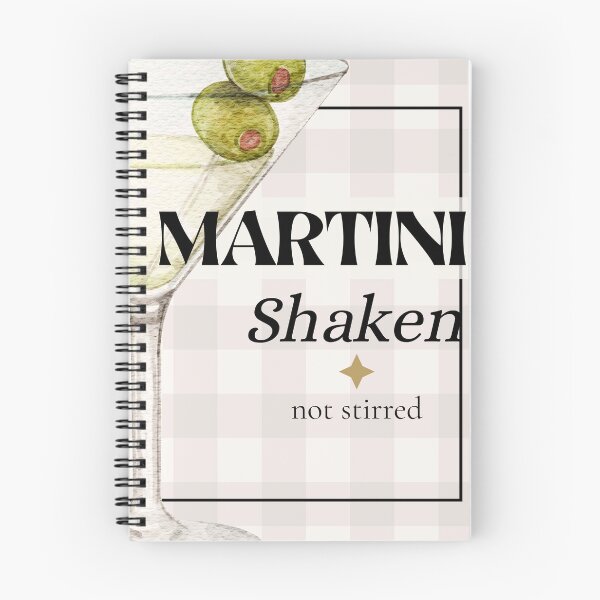 Item preview, Martini: Shaken, not Stirred/ James Bond Quote designed and sold by Cherry&Co..