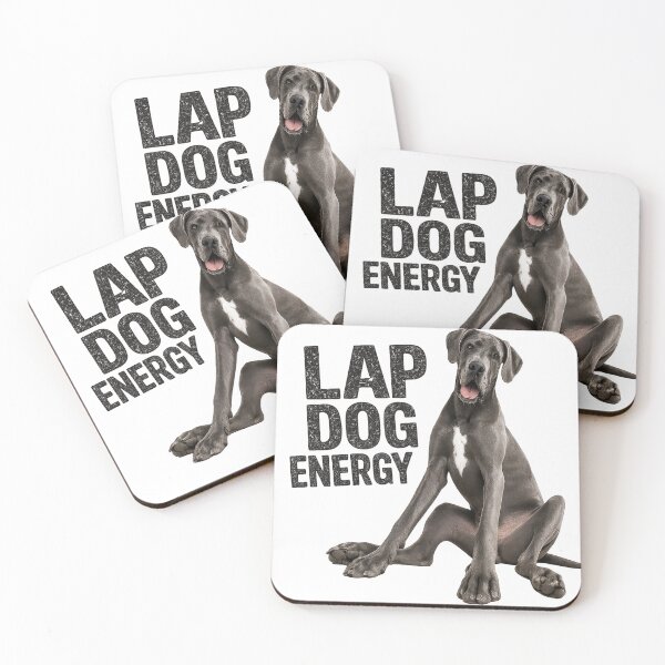 Item preview, Great Dane Lap Dog Energy designed and sold by HippyRikky.